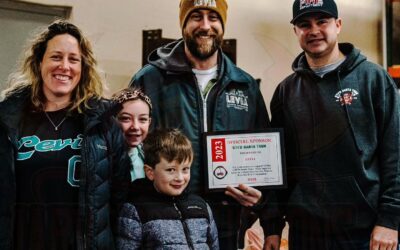 Since 2000, the men and women at the Georgetown Fire Department along with Marines from the @marinetoysfortotsfoundation have participated in a caravan tour of Georgetown collecting toys for this AMAZING foundation. This past December 4th, they collected over $80,000 worth of toys! This entire community has treated us with respect and kindness since the moment we moved in and we will always appreciate that. For the fourth year in a row, we were honored to assist by providing dinner for all the volunteers. 📸: Pictured is our favorite Director of Operations Tim O’Sullivan & his beautiful family accepting a certificate of appreciation! We cannot thank you enough for all that you do! #SpreadtheLEVIA #leviabrands