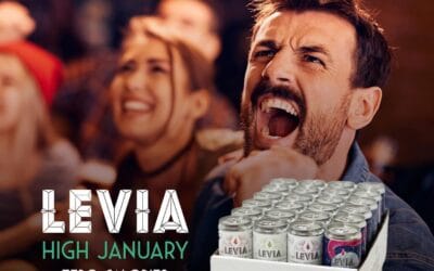 Raising spirits and lowering calories – Let LEVIA be your zero hangover companion! Stock up now! #leviabrands ️