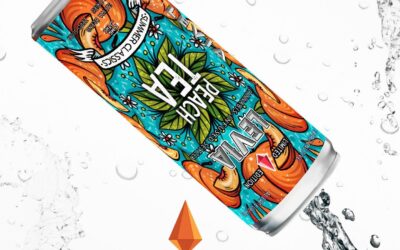 Some tea DEFINITELY should not be spilled🫖 Every summer drink should make you feel this peachy Check with your local dispensary for availability #verypunny #peachteagold #DREAMwithus #leviabrands