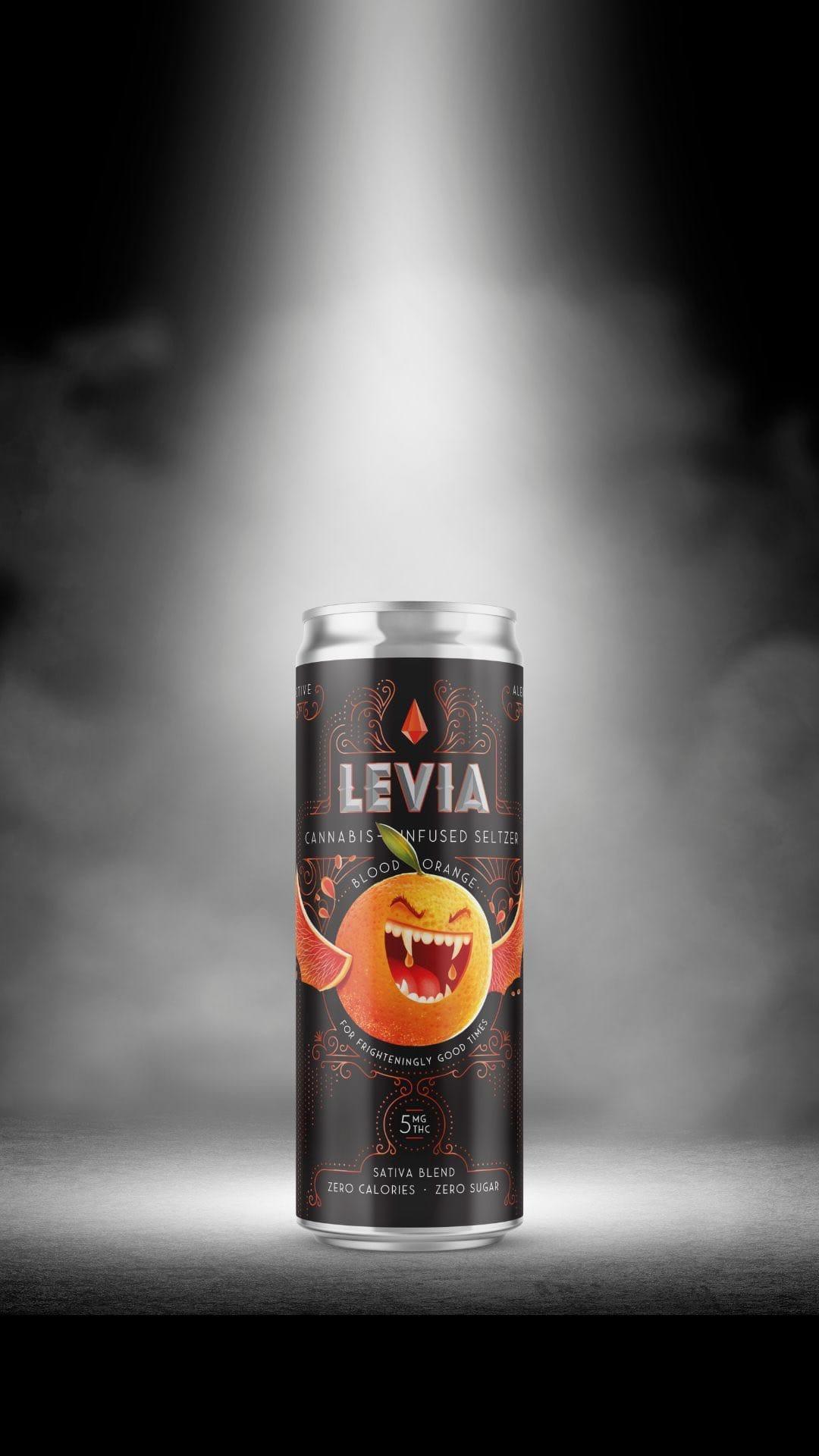 For frighteningly good timesif you dare🩸 LEVIAs Blood Orange Fall Seasonal conjures a spooky refreshing brew infused with vibrant citrusy magic Rapid OnsetZero Calories🦇Zero Sugar wwwLEVIAbuzz for retailers near you🧡