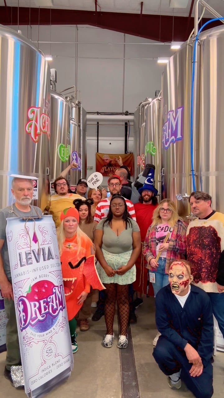 | LEVIA edition 🤣Happy Halloween from #teamLEVIA🩸Visit your closest @leviabrands Massachusetts retail partner today to try our latest Blood Orange! Might be our best flavor to date!