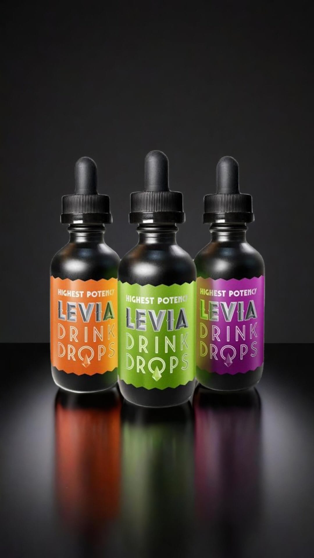 DROP EVERYTHING…😎1000mg🫧CELEBRATE *FLAVORLESS* Drink DropsFull Spectrum Hybrid CO2 Oil
Fast Acting
Zero Calories
Zero Sugar
(and now!) FlavorlessTurn any drink into a LEVIA️CELEBRATE in stores starting today!
DREAM & Achieve🧡 in production!